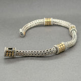 Estate John Hardy SS 18 Dot Station Bracelet