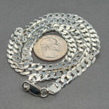 Estate SS 6.5mm 24” Concave Curb Link Chain