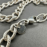Estate Tiffany & Co. SS 6.87mm 36” Curb Link Chain