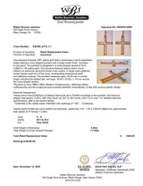 Estate 14K Y Gold 0.25ctw F-G/SI1-2 Diamond Cross Pendant