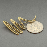 Estate Tiffany & Co. Picasso 18K Y Gold Scribble Pin