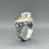 Estate SS 18 CZ Cocktail Ring