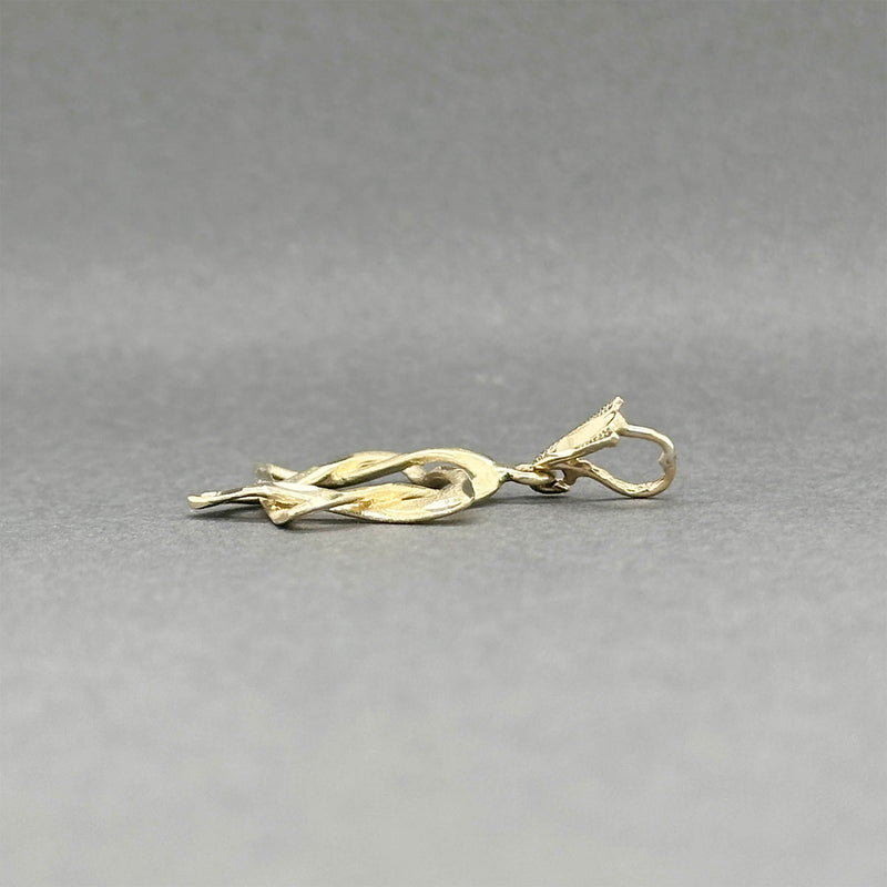 Estate 14K Y Gold Star Of David Pendant