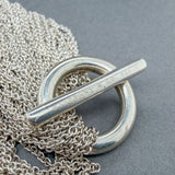 Estate Tiffany & Co. SS Multistrand Heart Necklace