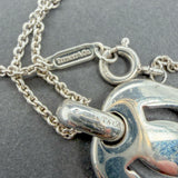 Estate Tiffany & Co. SS Horseshoe Pendant