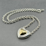 Estate Movado SS 18 Heart Pendant