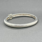 Estate Slane & Slane SS Diamond Bangle Bracelet