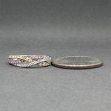 Estate 14K Tri-Color Gold 0.31ctw Diamond Crossover Ring
