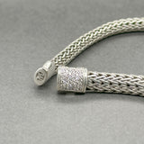 Estate John Hardy SS 0.14ctw Diamond Icon Bracelet