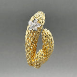 Estate Tiffany & Co. 18K Y Gold 0.05ctw Diamond Brooch