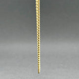 Estate 14K Y Gold 2.18mm 25” Curb Link Chain