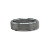 Tantalum 7mm Matte Carved Band 10