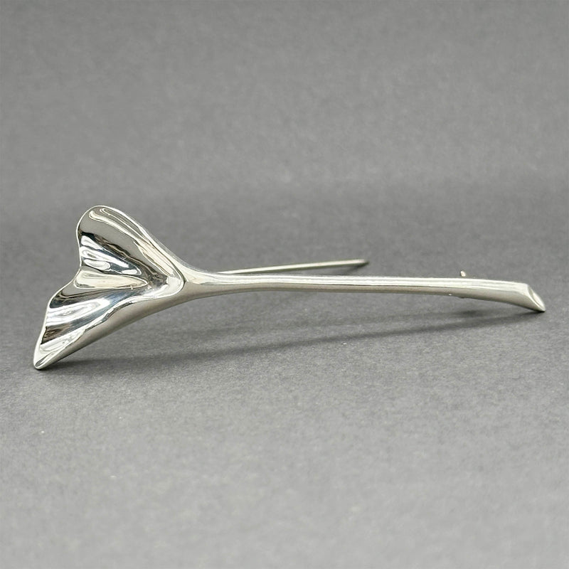 Estate Tiffany & Co. SS Calla Lily Brooch