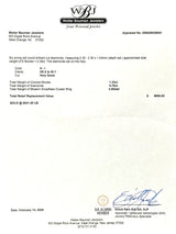 Estate 18K W Gold 2.09ctw Ruby & Diamond Cocktail Ring