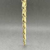 Estate 18K Y Gold 3.20mm 17” Fancy Curb Link Chain