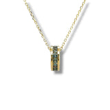 14K Y Gold 0.52ctw Alexandrite Rondell Pendant