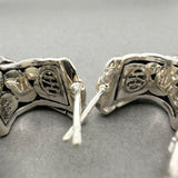 Estate John Hardy SS Kali Overlap Earrings