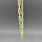 Estate 14K Y Gold 3.25mm 15.5” Anchor Chain