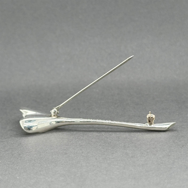 Estate Tiffany & Co. SS Calla Lily Brooch