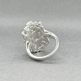 Estate SS CZ Cocktail Ring