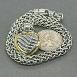 Estate David Yurman SS 18 Heart Locket Pendant