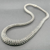 Estate John  Hardy SS Graduated 18” Icon Necklace