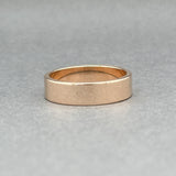 Estate Hermes 18K R Gold Diamond Small Kelly Ring