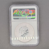 Estate 0.999 Fine Silver 2018-P Australian $2 Dove NGC MS 70