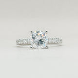 14K W Gold 0.35ctw G/SI2 Diamond Mounting