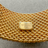 Estate Tiffany & Co. 18K Y Gold Somerset Mesh Ring