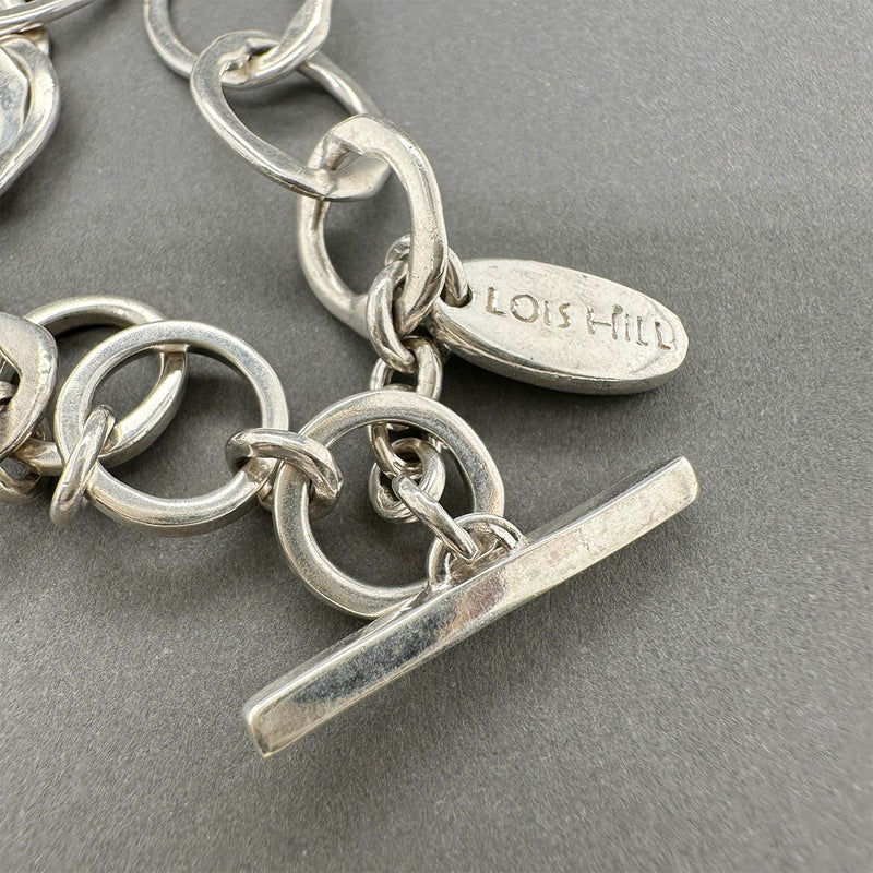 Estate Lois Hill SS Tree Of Life 31” Station Necklace