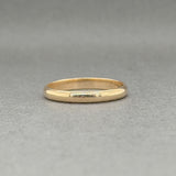 Estate 14K Y Gold 1941 2.9mm Polished Ring