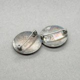 Estate SS Enamel WWII Airforce Star Pin Set of 2