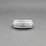 Estate 14K W Gold 0.73ctw Diamond Ring
