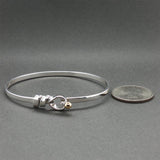 Estate Tiffany & Co. SS 18 Hook & Eye Bracelet