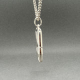 Estate John Hardy SS Naga Chain & Dog Tag Pendant
