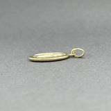 Estate 14K Y Gold Miraculous Medal Pendant