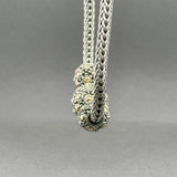 Estate John Hardy SS 18 Jaisalmer Three Ball Slide Necklace