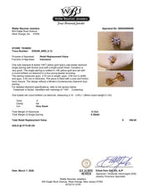 Estate 14K Y Gold 0.12ct J/I2 Diamond Single Stud Earring