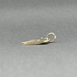 Estate 14K Y Gold Chai Pendant