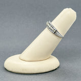 Estate 14K W Gold 0.63ctw Yellow-I-J/SI1-I2 Diamond Ring