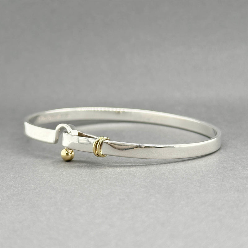 Estate Tiffany & Co. SS 18 Hook & Eye Bracelet
