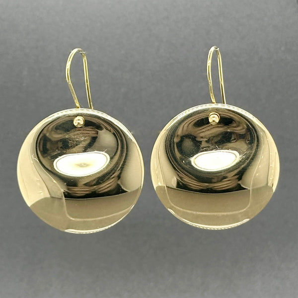 Estate Tiffany & Co. Peretti 18K Y Gold Disk Earrings