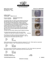 Estate 14K Y Gold 3.33ctw G-H/SI1-2 Diamond Men’s Cocktail Ring