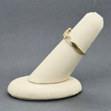 Estate 14K Y Gold 0.02ctw J/I1 Diamond Claddagh Ring
