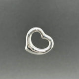 Estate Tiffany & Co. Peretti SS 16mm Open Heart Pendant