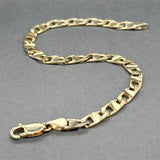Estate 14K Y Gold 5.52mm Anchor Link Bracelet