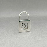 Estate Tiffany & Co. SS & Padlock Pendant