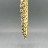 Estate Chimento 18K Y Gold 6.1mm Wheat Chain