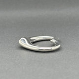 Estate Tiffany & Co. SS Peretti 27mm Open Heart Pendant